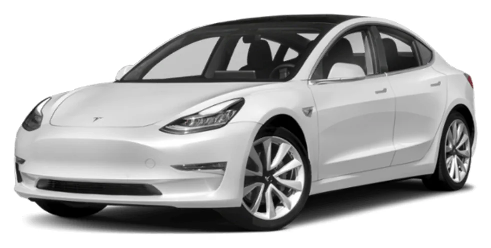Electric rental car from DriveMore